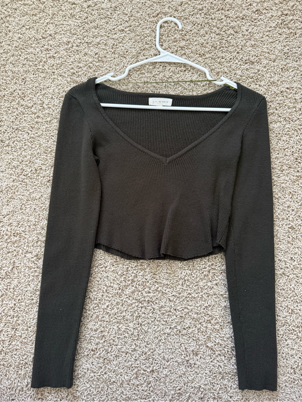 LA hears cropped sweater